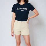 Maid of Honor Varsity Shirt - Navy