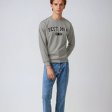 Best Man Varsity Sweatshirt - Heather Gray