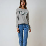 Bride Varsity Sweatshirt - Heather Gray