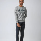 Groom Varsity Sweatshirt - Heather Gray