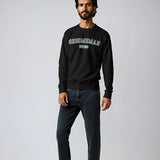 Groomsman Varsity Sweatshirt - Black and Green