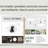 Wedding Day Binder Template