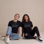 Model wearing Rock Band Bachelorette Shirt