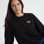 Model wearing Bachelorette Tour Sweatshirt - Black