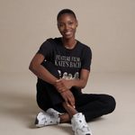 Model wearing Movie Poster Bachelorette Shirt