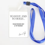 Room Key Holder Template | Key Card Holder | Editable in Canva