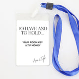 Room Key Holder Template | Key Card Holder | Editable in Canva