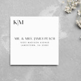 Minimalist Square Envelope, Editable Canva Template | Digital Download, Custom Wedding Envelope