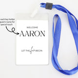 Room Key Holder Template | Key Card Holder | Editable in Canva