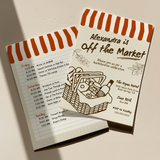 Fresh Off the Market Bachelorette Party Invitation & Itinerary Canva Template