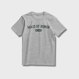 Maid of Honor Varsity Shirt - Heather Gray