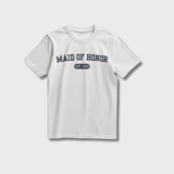 Maid of Honor Varsity Shirt - White