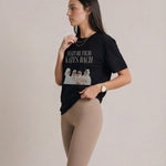 Model wearing Movie Poster Bachelorette Shirt