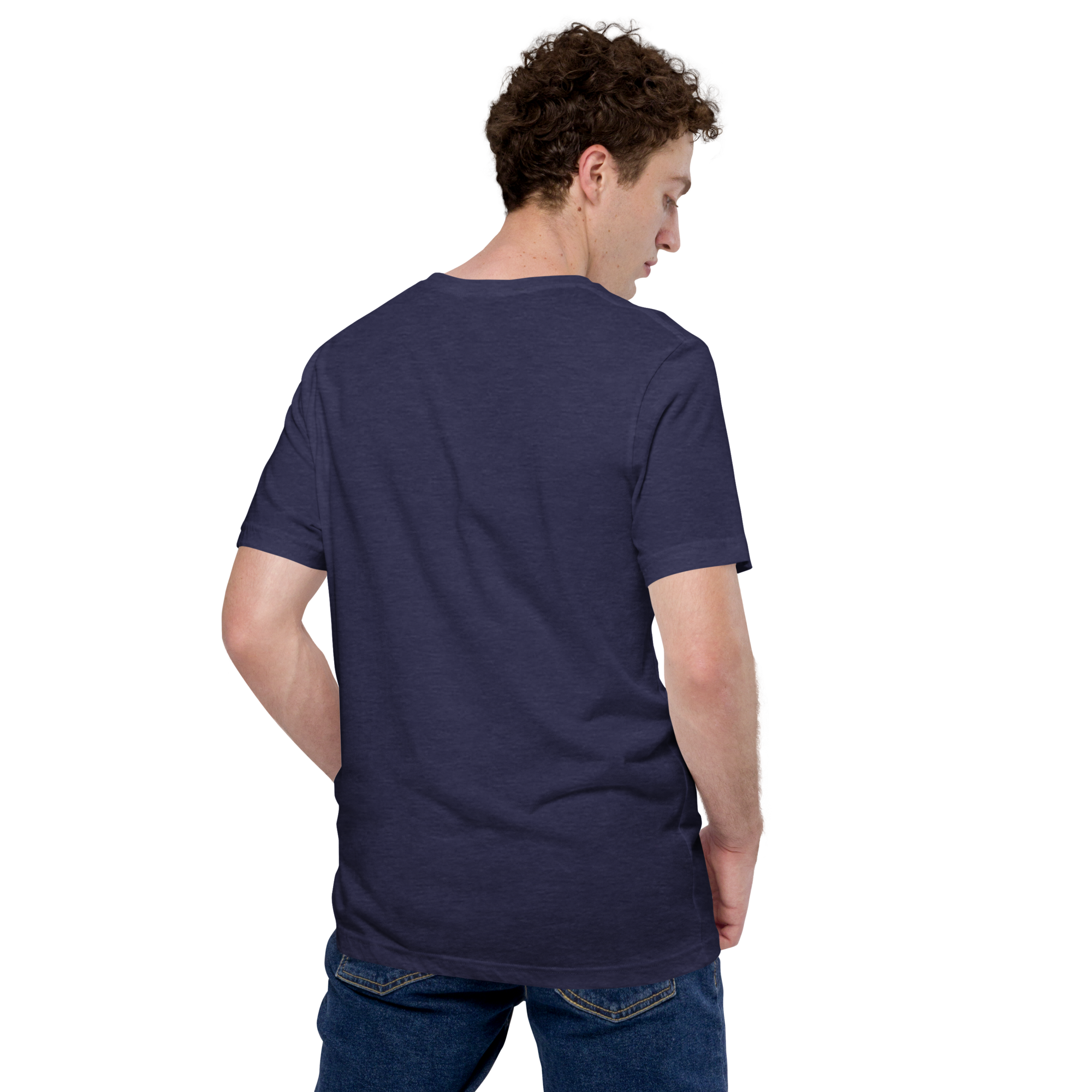 Best Man Navy Shirt - Back View
