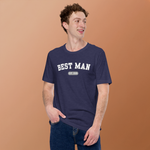 Best Man Navy Shirt - Front Alternate View
