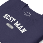 Best Man Navy Shirt - Detail View